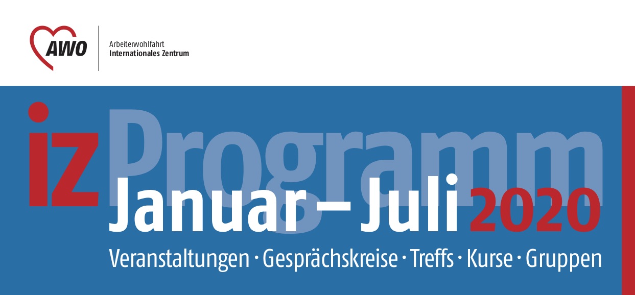 IZ Programm für Januar bis Juli 2020 ist online