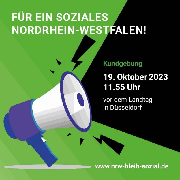 Demo vor dem NRW Landtag
