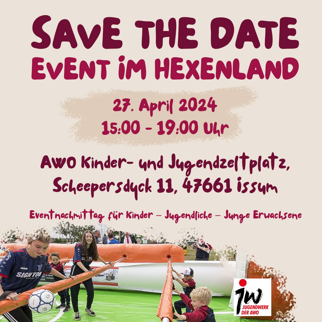 Save the date: Eventnachmittag im Hexenland