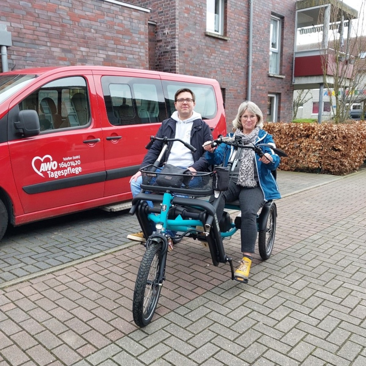 AWO-Treff Wesel Tandem-Bike Parallel-Tandem