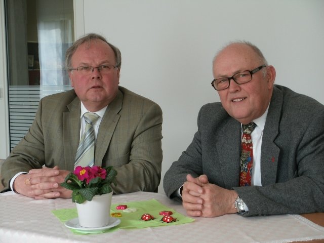 Udo Scholz und Josef Klein-Hitpaß