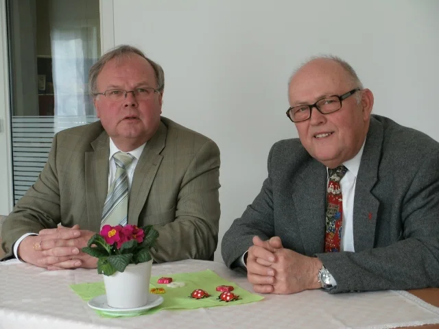Udo Scholz und Josef Klein-Hitpaß Udo Scholz und Josef Klein-Hitpaß