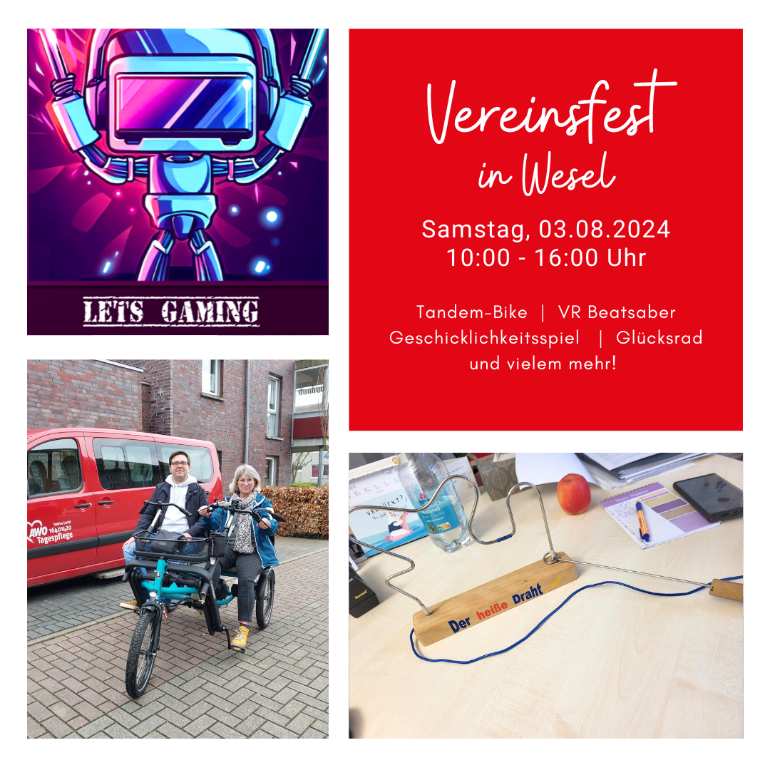 AWO beim Vereinsfest in Wesel